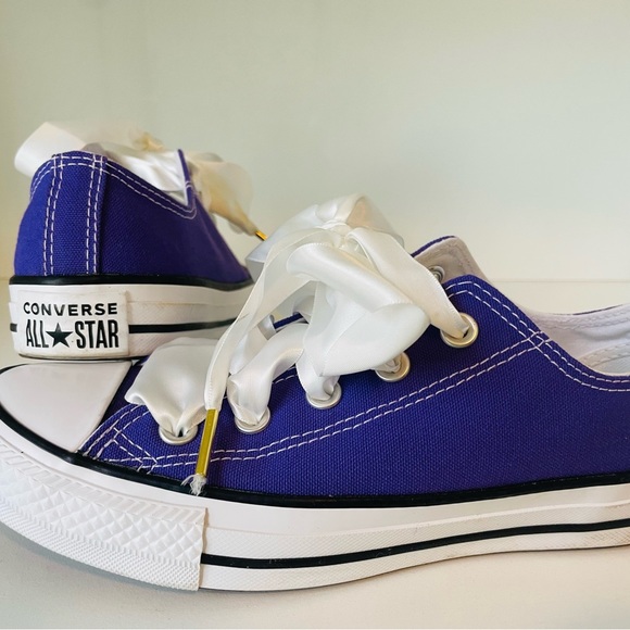 Converse All⭐️Stars, Deep Royal Purple, Wo’s Sz 6. - Picture 7 of 10